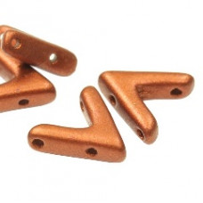 10 Pack Czech AVA Beads Copper 00030 01750