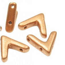 10 Pack Czech AVA Beads Vintage Copper 00030 01770
