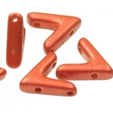 10 Pack Czech AVA Beads Lava Red 03000 01890