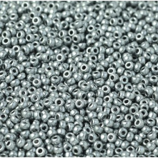 10 grams Miyuki Size 8 Seed Beads Aluminium Silver 4587