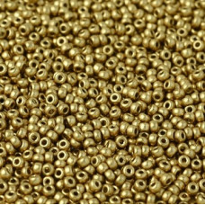 10 grams Miyuki Size 8 Seed Beads Aztec Gold 4588