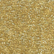 10 grams Size 11 Miyuki Seed Beads Silver Lined Lt Gold 92
