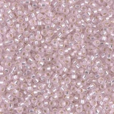 10 grams Size 11 Miyuki Seed Beads Silver Lined Pink 922