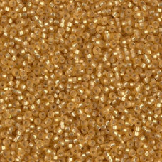 10 grams Size 15 Miyuki Seed Beads Frosted S/L Dark Gold 94F