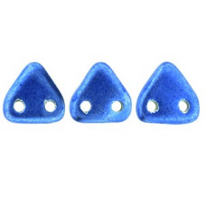 CzechMates Triangles 10 grams Sat Metallic Navy Peony 04B05