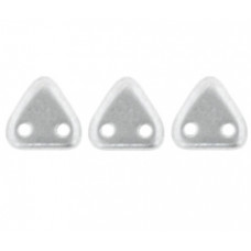 CzechMates Triangles 10 grams Matte Metallic Silver K0170