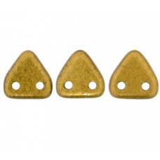 CzechMates Triangles 10 grams Matte Metallic Goldenrod K0173