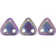 CzechMates Triangles 10 grams Purple Iris Tanzanite PI2051