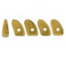 10g CzechMate Prongs Matte Metallic Goldenrod K0173