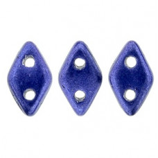 10g CzechMates 2 Hole Diamonds Sat Metallic Ultra Violet 05A06