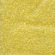5 grams Size 11 Miyuki Delica Transparent Yellow AB DB171