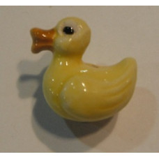 Peruvian Animal Bead - Yellow duck