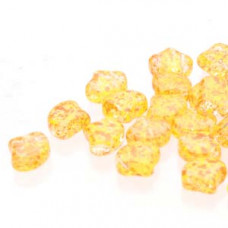 10 grams Matubo Ginko Beads Confetti Sp Orange Yell 00030 24402