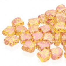10 grams Matubo Ginko Beads Confetti Spl Red Yellow 00030 24403