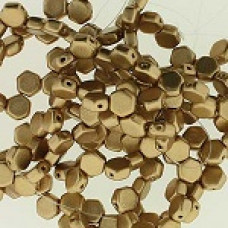 Honeycomb Beads 30 pack Crystal Bronze Pale Gold 00030 01710