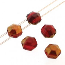 30 pack Honeycomb Jewels Chiseled Ruby Bronze Lustre 90080 14215