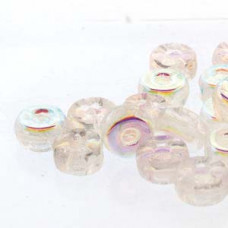 30 pack Czech glass Octo Beads Crystal AB 00030 28701