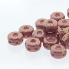 30 pack Czech glass Octo Beads Chalk Violet Lustre 03000 14496