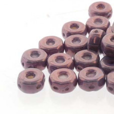 30 pack Czech glass Octo Beads Chalk Purple Vega 03000 15726