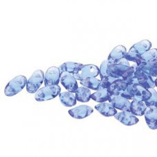 5 grams Czech Wave Beads Sapphire 30060