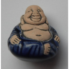 Peruvian Figure - Blue Buddha
