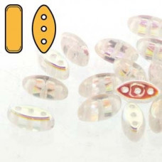 50 Pack 3 Hole Cali Beads Crystal AB 00030 28701