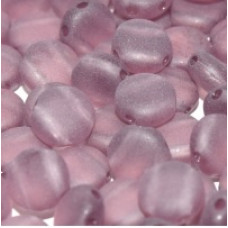 50 Pack 2 Hole DiscDuos Amethyst Matted 20060 84110