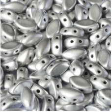 25 Pack 2 Hole IrisDuos Aluminium Silver 00030 01700