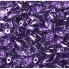 25 Pack 2 Hole IrisDuos Crystal Violet Metallic Ice 00030 67236
