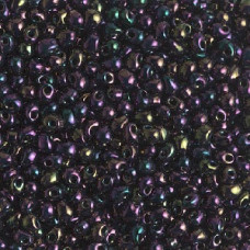 10 grams 2.8mm Miyuki Drops Purple Iris 9454