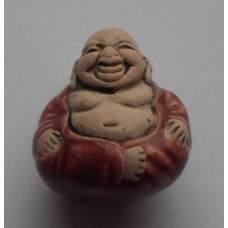 Peruvian Figure - Red Buddha
